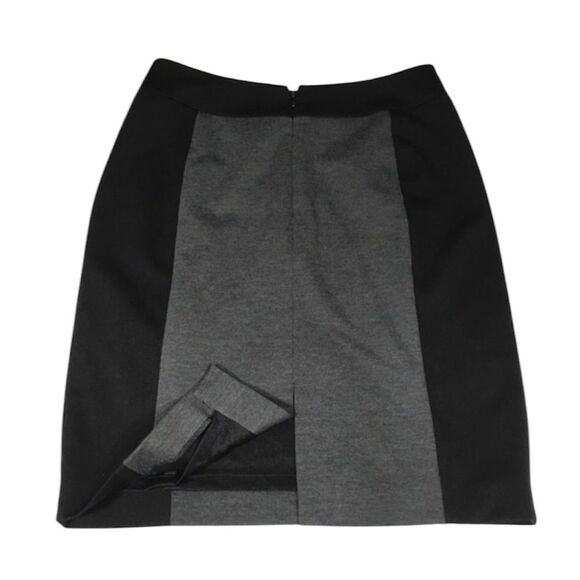 TAHARI ARTHUR S. LEVINE PONTE COLORBLOCK PENCIL SKIRT 2P CAREERWEAR MINIMALIST - Picture 3 of 9